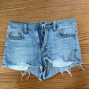 Blue Jean booty shorts